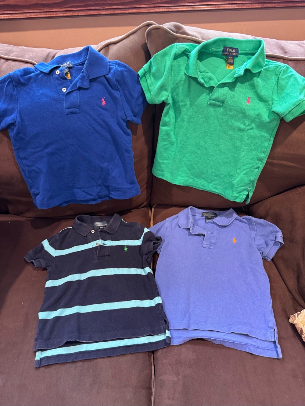 Bundle of 4 Polo Ralph Lauren Polos 3T